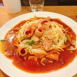 親父のあんかけパスタ、 - 
