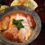 とんかつ やまいち - かつ丼（1700円）セット