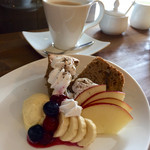 アイン ソフ オウル - コーヒーのシフォンケーキとコーヒー