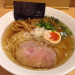 仙臺 自家製麺 こいけ屋 - 焼のどぐろ塩そば750円