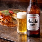 広島お好み焼き 弘々家 - アサヒスーパードライ