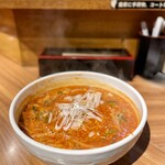 らあめん 新 - ユッケジャンらあめん＋とき玉