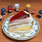 FLOUR - 料理写真:ケーキ(仮名)  650円(税込)   ※値上げ値上げの時代、ケーキも高くなったもんだ