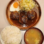 銀銀食堂 - バーグ三兄弟