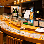 鮨処 西鶴 - 内観写真: