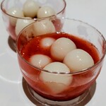 濱うさぎ - 料理写真:いちご白玉