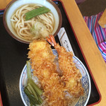 Soba Kura Chouji An Karuizawa Purinsu Hoteru Sukijo Ten - 天丼 うどんセット