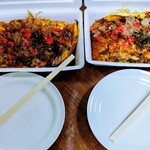お好み焼き・焼きそば　たかやま - 広島焼き　めちゃ大っきい〜!!