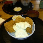 tendommotokame - チキンカツ丼（￥650）