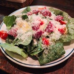 Grilled Meat Bal Taiju - シーザーサラダ～砂ぎものコンフィ～(1,080円)