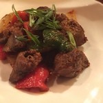 ミルミレ - レバーのスパイス炒め