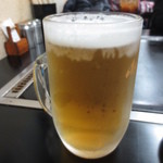 お好み焼き　だんく - 生ビール