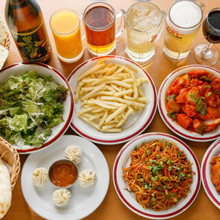 食べ飲み放題のコースを5,500円でご提供！