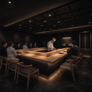 静寂の中で鮨と向き合う。特別な日にもふさわしい一軒