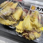 ポッポおじさんの大分からあげ - 料理写真:芋天詰め放題(小)¥250x2