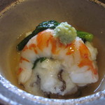 先附（海老しんじょう）