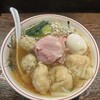 らぁめん小池 - 特製煮干しラーメン1,350円➕海老ワンタン330円