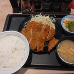 松のや - 料理写真:鬼下ろしダブルロースかつ定食
