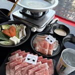 涮涮鍋 壽喜燒 吃到飽 和牛與豬 三條河原町店 - 
