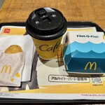 マクドナルド - ドリンク写真:フィレオフィッシュセット