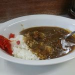 とんかつ美よし - カレーライス（少なめ）　450円。値段は普通盛とかわりませんが、食の細い方は少なめで充分です。