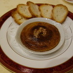 フランス料理 ビストロ・ド・リヨン - （前菜・私）フォアグラのグラタン仕立て