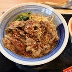 焼きたてのかるび - 料理写真:焼きたてのカルビ丼