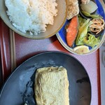 和心だし巻き家 こんび - だし巻き焼き魚定食