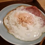 大衆食堂みゆき - ハムエッグ
