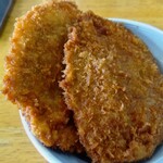 三峯山 大島屋 - 料理写真:わらじかつ丼