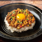 テキサスキングステーキ - キーマカレー