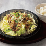 テキサスキングステーキ - 野菜たっぷり焼肉いため野菜2倍