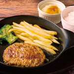 テキサスキングステーキ - おろしハンバーグ