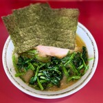 ラーメン濱野家 - ほうれん草マシ