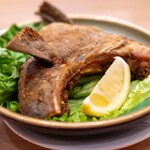 すし銚子丸 雅 - 2026.3 かんぱちカマ揚げ（528円）