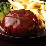 テキサスキングステーキ  - 料理写真:デミグラスハンバーグ