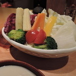 池袋 はなれ - ステックのお野菜