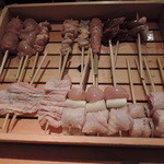 池袋 はなれ - この中から好きなの３串選べます