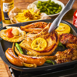 【期間限定】南国気分で楽しむＢＢＱプラン♪