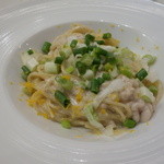 ビストロ ダイア - たち（タラの白子）と分葱のパスタ柚子風味