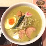 辛さ一本道　路山 - 青南蛮塩ラーメン ￥700