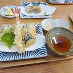 みししっぴ饂飩 - 天ぷらうどんの天ぷら
