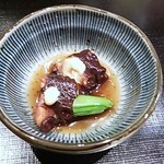 割烹 恵比寿 - 付き出しー蛸の柔らか煮