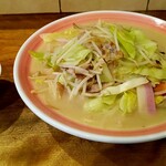 浜ちゃんぽん - 料理写真:ちゃんぽん＋Aセット(920円＋480円)