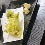 居酒屋 たかまさ - ふきのとうの天ぷら