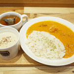 スープストックトーキョー - オマール海老のフリカッセ、鶏のポタージュ、ジンジャー紅茶