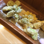 もも亭 - 野菜の天婦羅