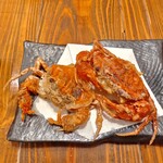 貝せん - 脱皮蟹の唐揚げ