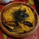 ROTORO - ウニと茄子のスパゲティ