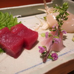 鮨龍尚 - 本鮪赤身　富山　80Kg/金目鯛　銚子/帆立貝　北海道
      
      